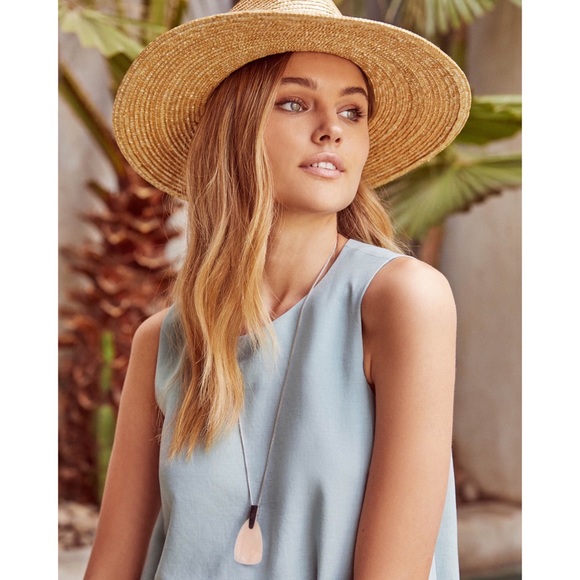 KENDRA SCOTT Rose Quartz Adjustable Maeve Necklace - Picture 2 of 5